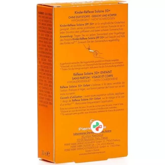 Avene Reflexe Solaire Kinder SPF 50+ 30мл Avene Reflexe Solaire Kinder SPF 50+ 30мл