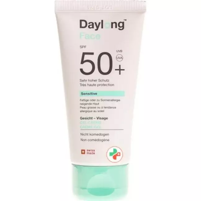 Денний гель-крем/флюїд для чутливого обличчя SPF50+ Tb 50 мл