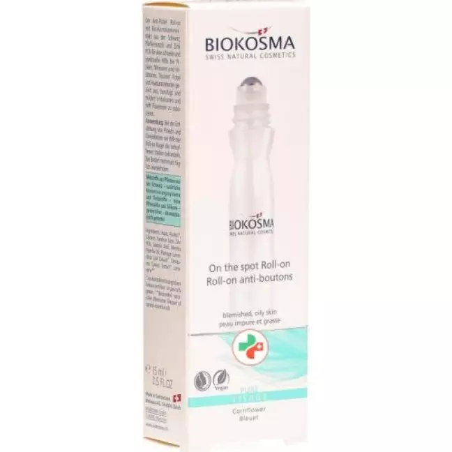Biokosma Pure Anti-Pimple Roll-on 15 мл Biokosma Pure Anti-Pimple Roll-on 15 мл
