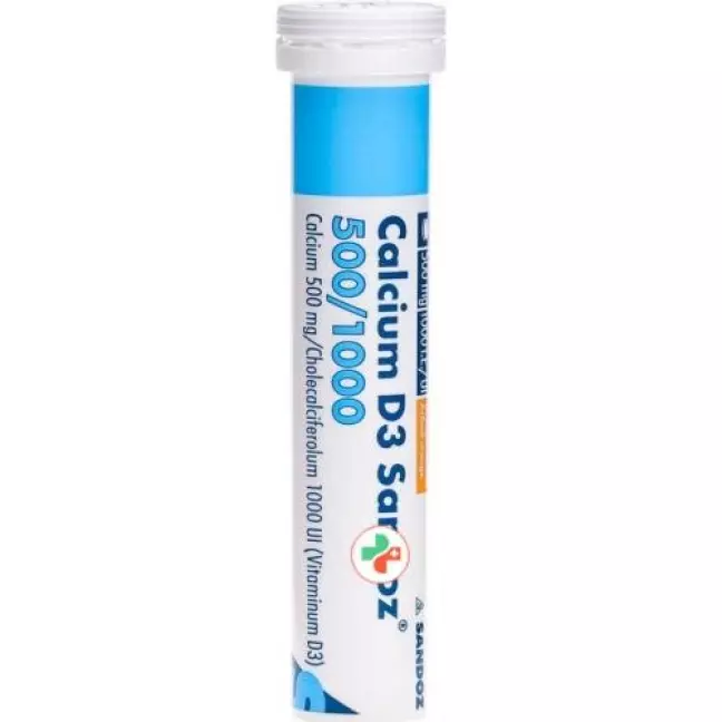 Кальцій D3 Sandoz Kautabl 500/1000 20 шт Кальцій D3 Sandoz Kautabl 500/1000 20 шт