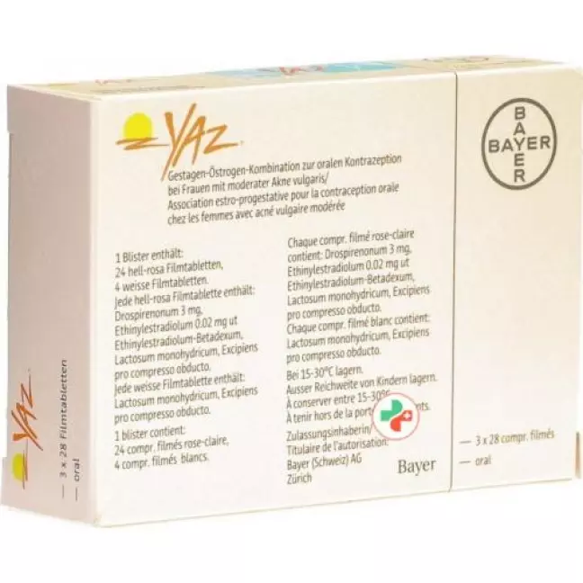 Плівка Yaz Tablet 3 х 28 шт