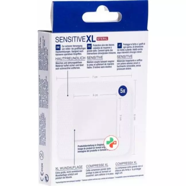 Hansaplast Sensitive Strips XL 5 шт Hansaplast Sensitive Strips XL 5 шт