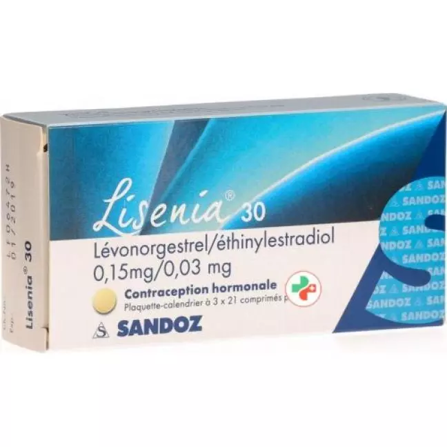 Lisenia 30 таблеток плівка 3 х 21 шт Lisenia 30 таблеток плівка 3 х 21 шт
