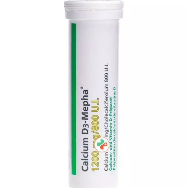 Кальцій D3-Mepha Brausetabl 1200/800 2 х 20 шт. Кальцій D3-Mepha Brausetabl 1200/800 2 х 20 шт.