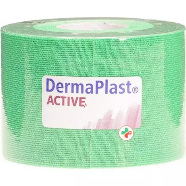 Dermaplast Active Kinesiotape 5см x 5m Grun Dermaplast Active Kinesiotape 5см x 5m Grun