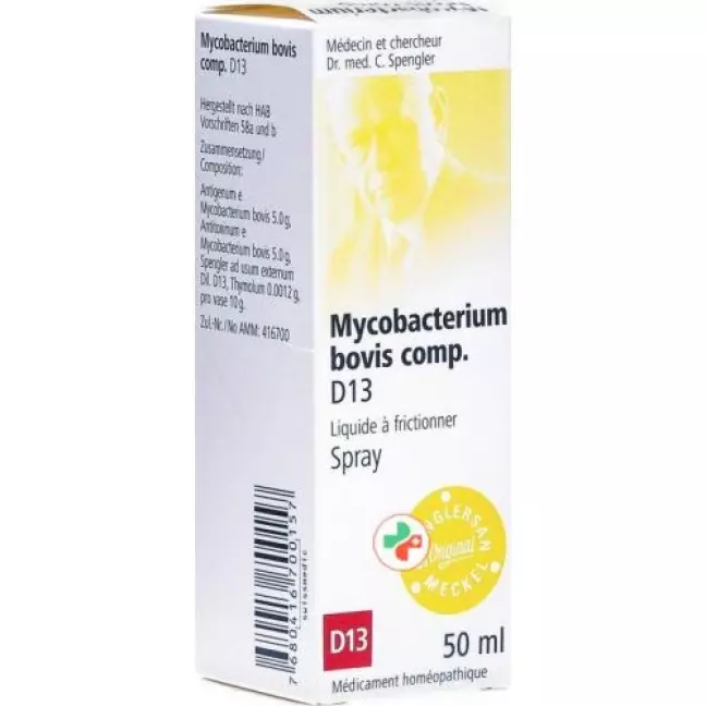 Spenglersan Mycobacter Bovis Comp D 13 спрей 50мл Spenglersan Mycobacter Bovis Comp D 13 спрей 50мл