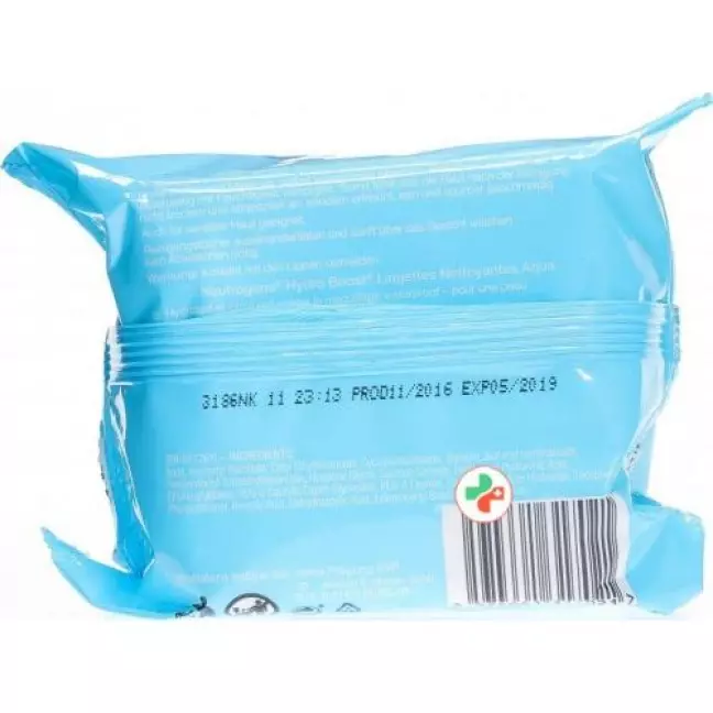 Чистячі серветки Neutrogena Hydro Boost Aqua 25 шт