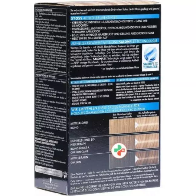 Креативний набір Syoss Blond Lightener H1