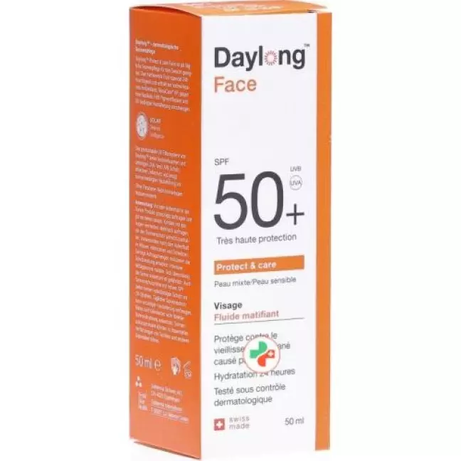 Daylong Protect&amp;care Face Fluid SPF 50+ у тюбику 50мл
