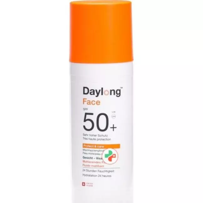 Daylong Protect&amp;care Face Fluid SPF 50+ у тюбику 50мл