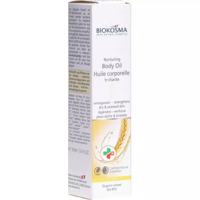 Олія для тіла Biokosma Nourishing Body ORGANIC Wheat 100 мл