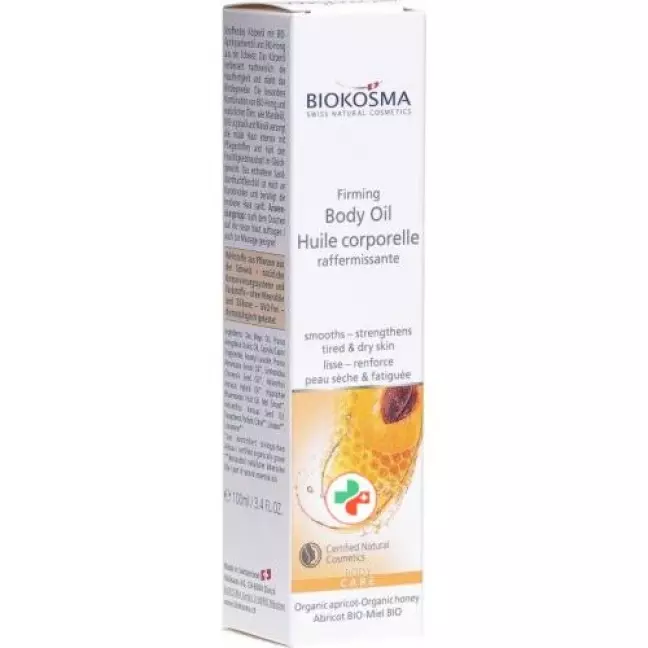 Biokosma Підтягуюча олія для тіла ORGANIC Абрикос &amp; ORGANIC Мед 100 м
