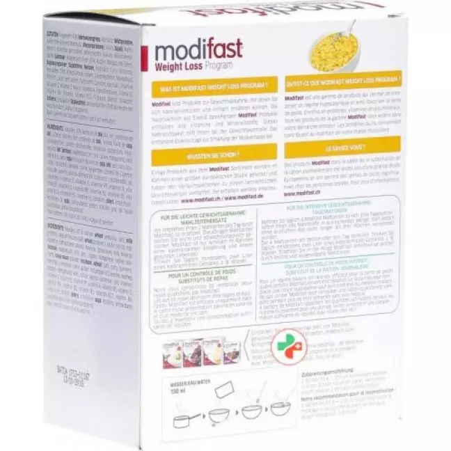 Програма Modifast суп-локшина каррі 4 х 55 г Програма Modifast суп-локшина каррі 4 х 55 г