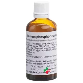 Weleda Ferrum phosphoricum комп. Глоб 50 гр