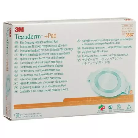3M Tegaderm + Pad 9x10.5см / Wundkissen 4.5x6см Oval 25 штук 3M Tegaderm + Pad 9x10.5см / Wundkissen 4.5x6см Oval 25 штук