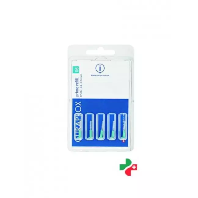 Curaprox CPS 06 Prime Burste Turkis 5 штук Curaprox CPS 06 Prime Burste Turkis 5 штук