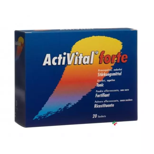 Activital forte Brause Plv оранж лайм пакет 20 шт