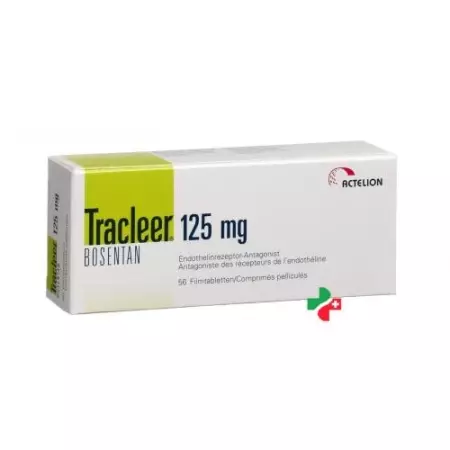 Tracleer плівкові таблетки 125 мг 56 шт