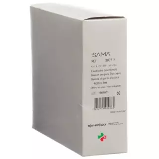 Sama еластичний марлевий бинт 4мX4см Weiss Offen 20 штук
