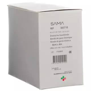 Sama еластичний марлевий бинт 4мX8см Weiss Offen 20 штук