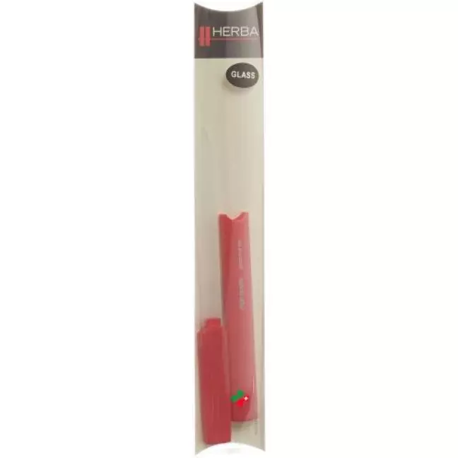 Herba Glas Nagelfeile mit Etui