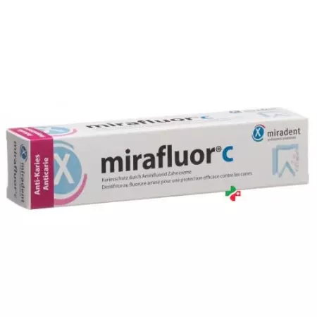 Miradent Mirafluor C Zahncreme Tube 100мл Miradent Mirafluor C Zahncreme Tube 100мл