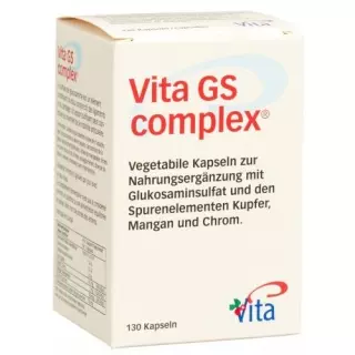 Vita GS Complex Glucosamine Sulfate Капсули 130 шт