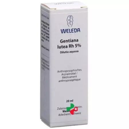 WELEDA Gentiana lutea Rh Dilaq 5% 20 мл