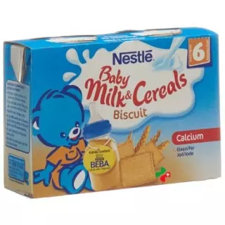 Nestle Baby Milk &amp; Cereals Biscuit 2x 200мл