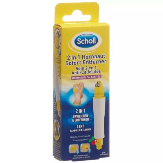 Scholl 2in1 Hornhaut sofort Entferner 9мол Scholl 2in1 Hornhaut sofort Entferner 9мол