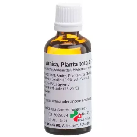 Weleda Arnica Planta tota Dil D 6 50 мл Weleda Arnica Planta tota Dil D 6 50 мл