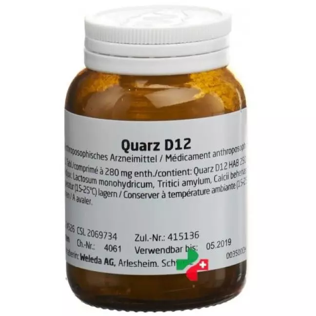 Weleda кварц таблетки D 12 50 г
