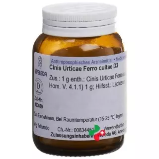 WELEDA Cinis Urticae Ferro cultae Trit D 3 50 г
