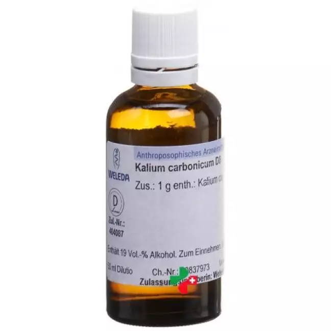 WELEDA Каліум карбонікум Dil D 6 50 мл
