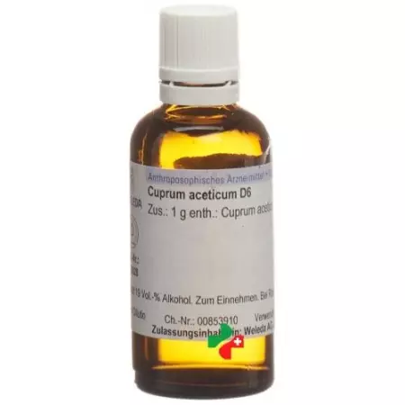 WELEDA Cuprum aceticum Dil D 6 (старий) 50 мл