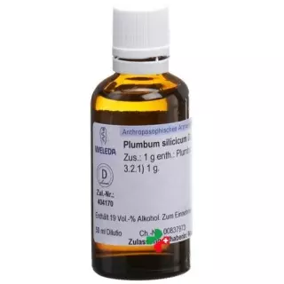 Weleda Plumbum silicicum D 20 50 мл