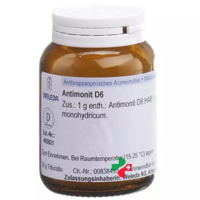 Веледа Антимонит Трит. D 6 50 г Веледа Антимонит Трит. D 6 50 г