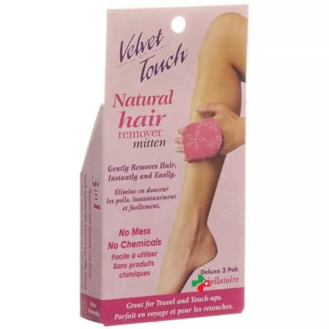 D Pil Velvet Touch Enthaarungs Handschuh 3 штуки D Pil Velvet Touch Enthaarungs Handschuh 3 штуки