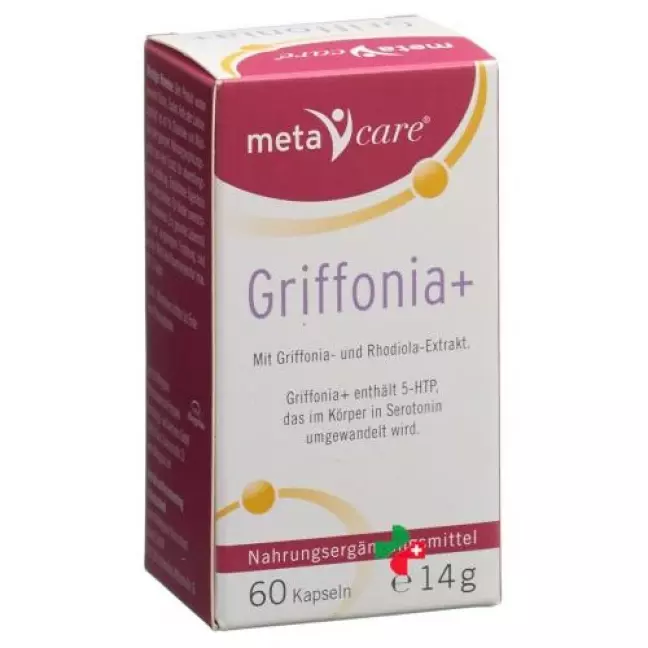 Meta Care Griffonia у капсулах 60 штук Meta Care Griffonia у капсулах 60 штук