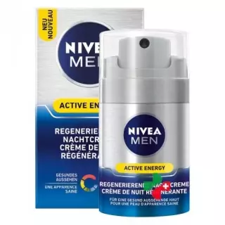 Відновлюючий нічний крем Nivea Men Active Energy 50 мл