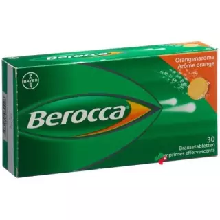 Berocca таблетки шипучі зі смаком апельсина 30 шт