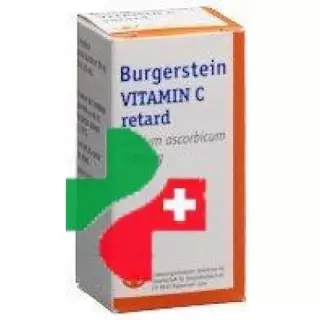 Burgerstein Vitamin C Ret Kaps 500 мг 30 шт