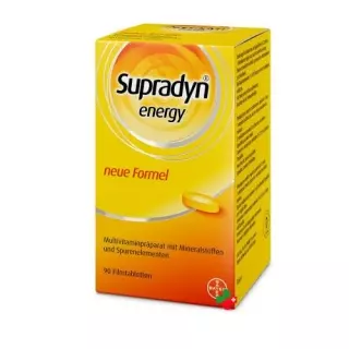 Supradyn Energie Filmtablet Fl 90 шт