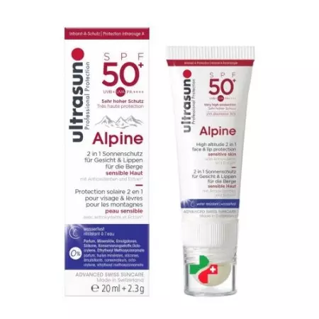Ultrasun Alpine SPF 50+ 20мл + 3г