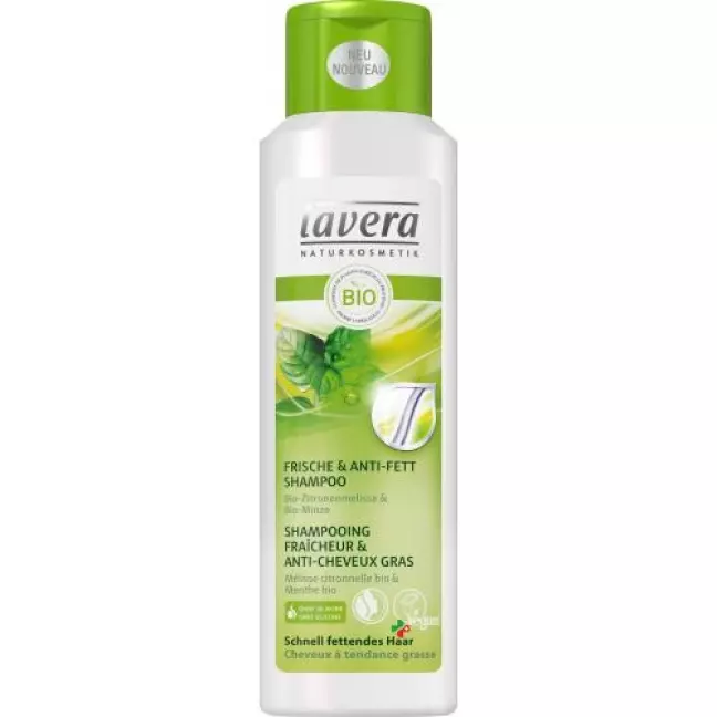 Lavera шампунь Frische &amp; Anti-Fett 250мол