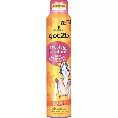 Got2b Fresh&amp;fabulous Dry Shampoo Texturiz 200мл