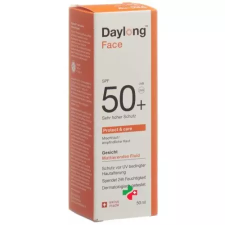 Daylong Protect&amp;care Face Fluid SPF 50+ у тюбику 50мл