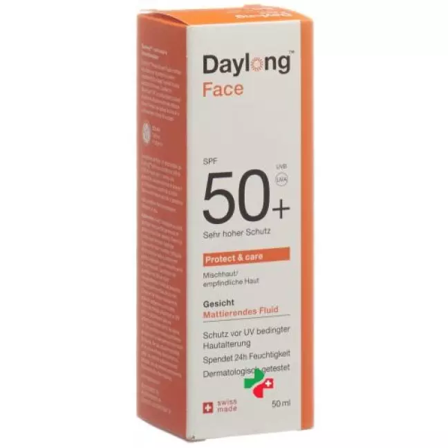 Daylong Protect&amp;care Face Fluid SPF 50+ у тюбику 50мл