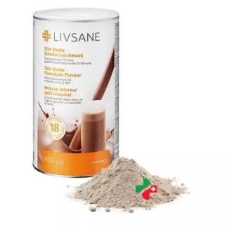 Шейк Livsane Slim зі смаком шоколаду 450 г