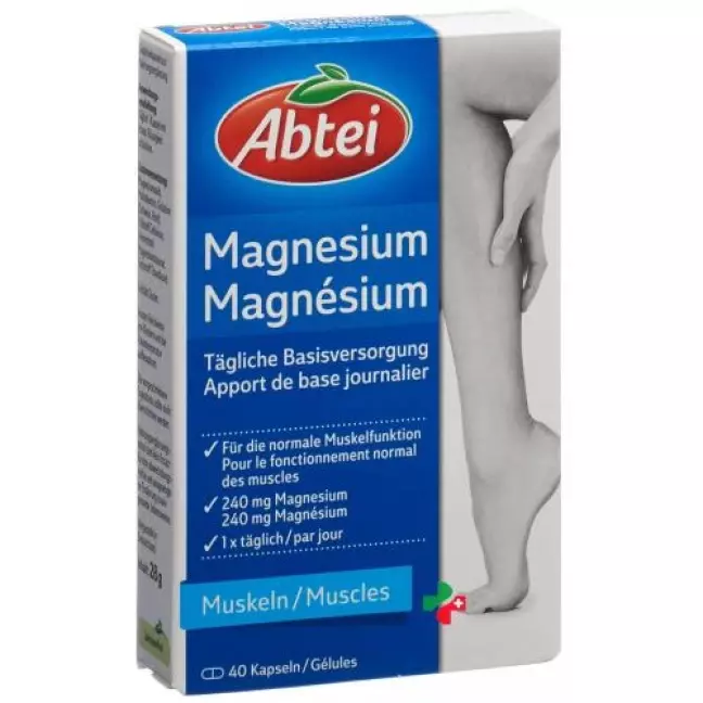 Abbey Magnesium Capsules 40 шт